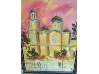 Church of the Assumption, Varna, Khud. Donev, oil, canvas