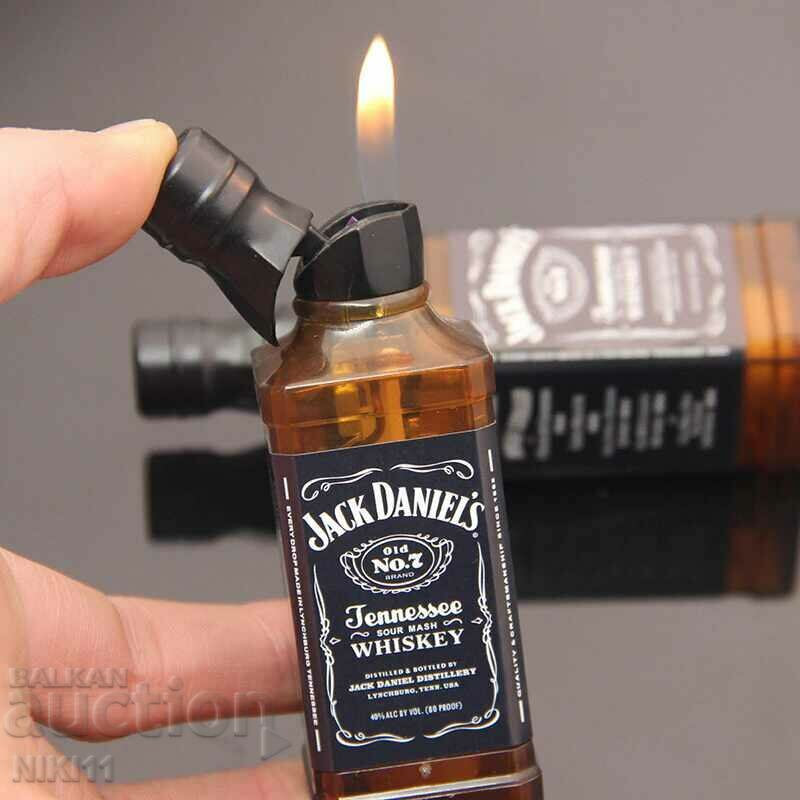Jack Daniels bottle lighter, Jack Daniels whiskey