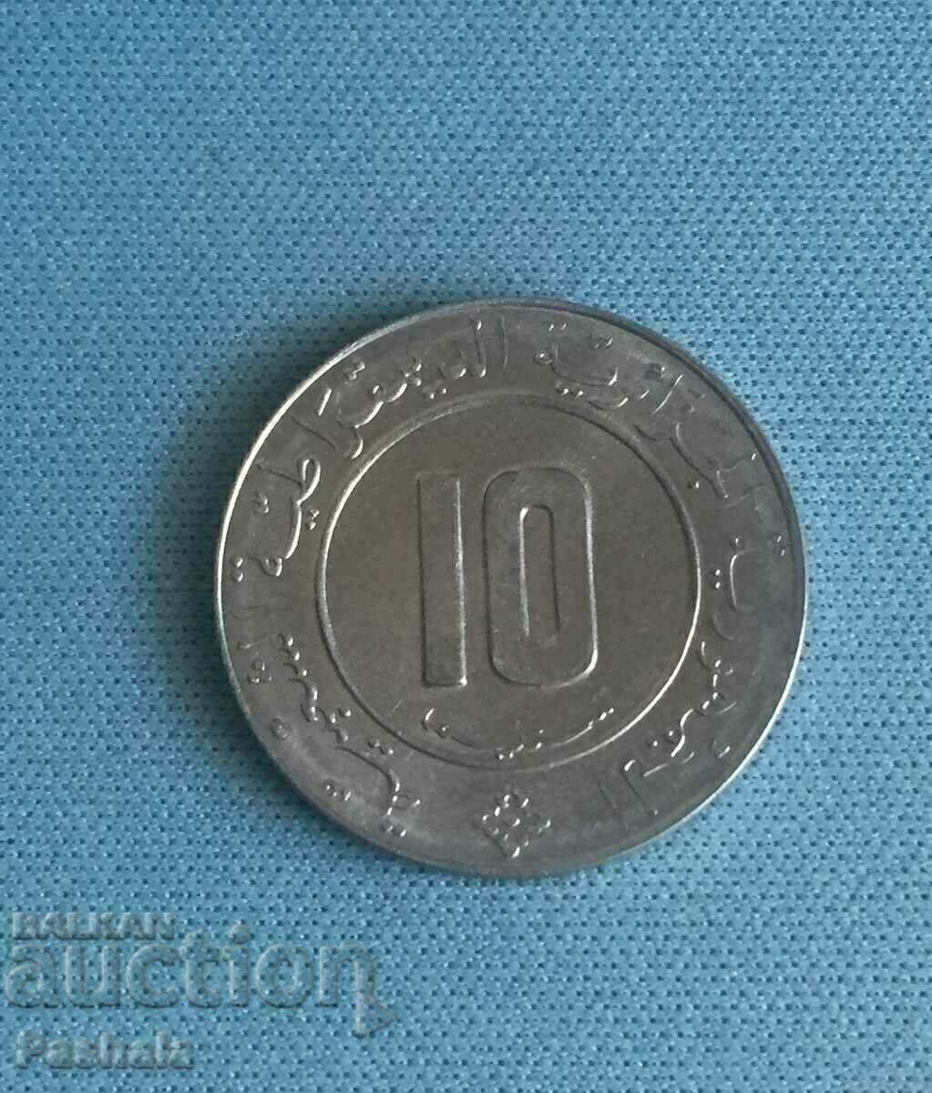 Algeria 10 centivas 1989