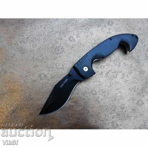 Πτυσσόμενο μαχαίρι Cold Steel Spartan 10X24 cm (μαύρο)