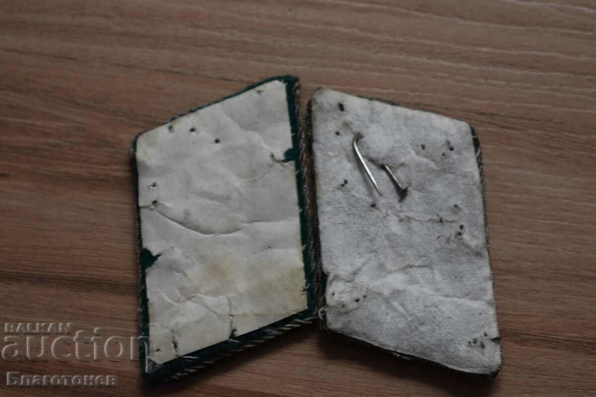 Auction Embroidered fives Auction Embroidered fives