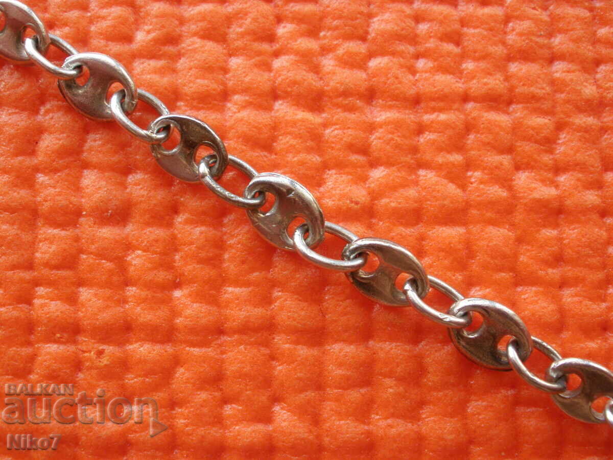 Παράδοση Ασημί, παλιά, μακριά θήκη για ρολόι τσέπης.