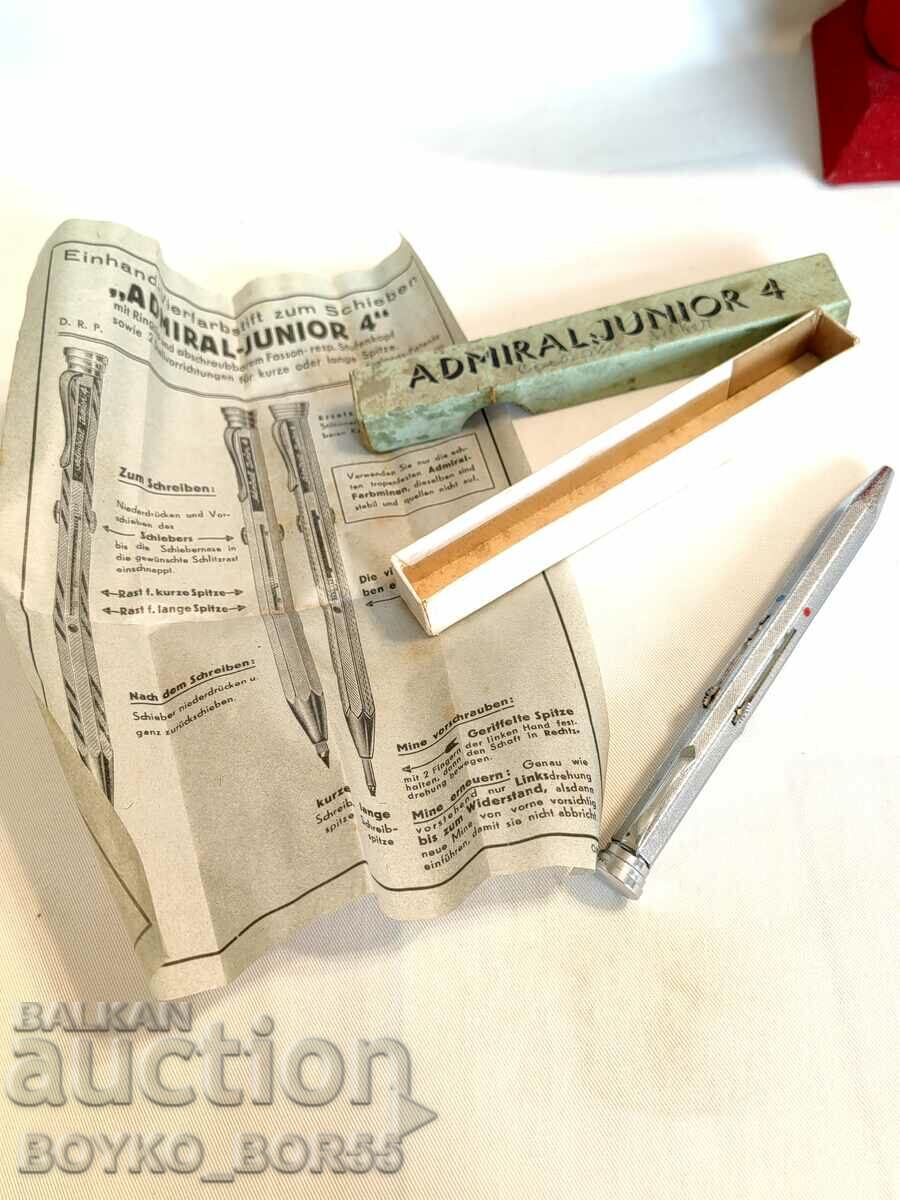 Original German III Reich Automatic Pencil ADMIRAL JUNIOR with price 150.00 BGN | € 76.69 Original German III Reich Automatic Pencil ADMIRAL JUNIOR with price 150.00 BGN | € 76.69