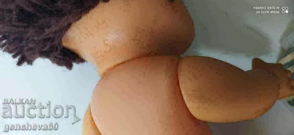 Collectible German rubber doll 80s/marked - 7 Collectible German rubber doll 80s/marked - 7