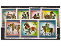 EQUATORIAL GUINEA 1977 Chinese Art/Horse ,pure series
