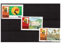 ЗАИР(Конго) 1979 Експедиция по р.Заир чиста МАЛКА серия