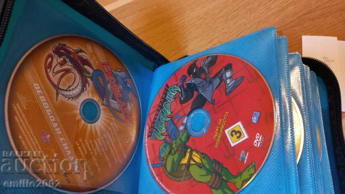 Filme de animație pe DVD în biblioraft 36 buc cu preț € 9.50 | 18.58 BGN