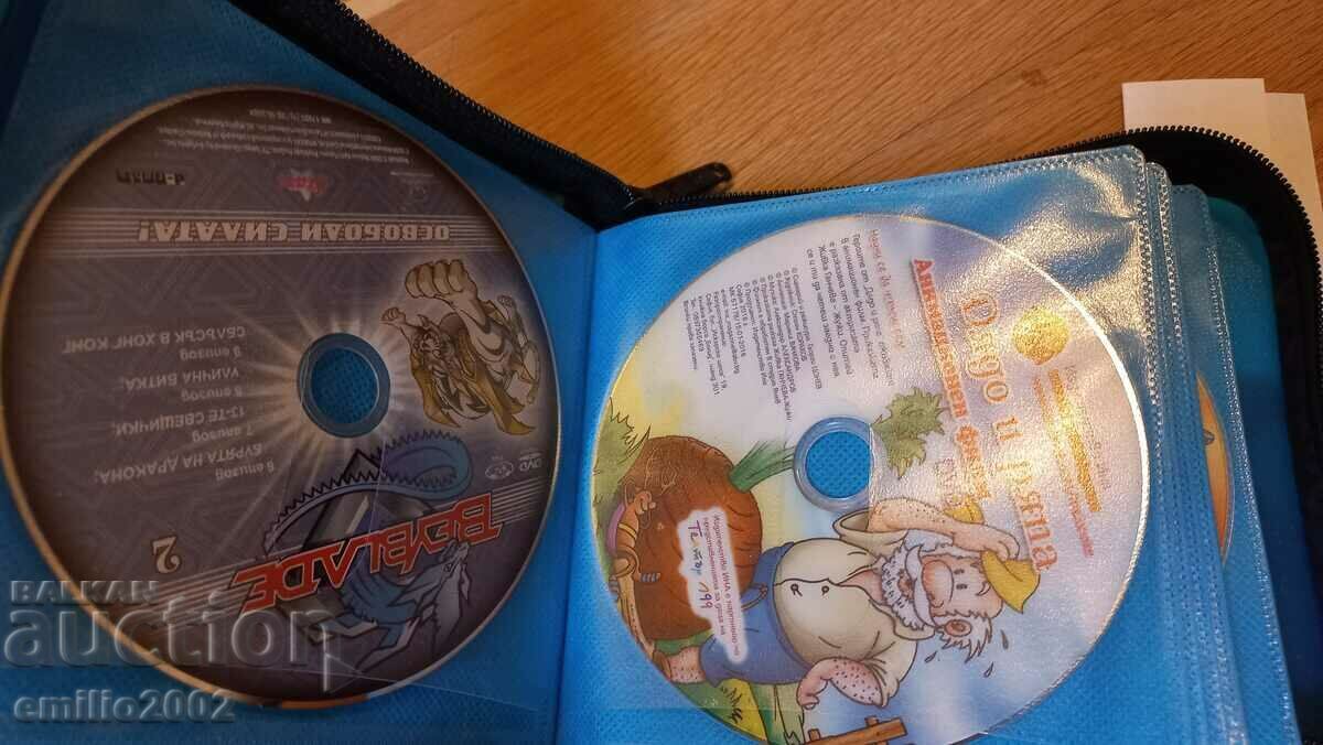 Livrarea Filme de animație pe DVD în biblioraft 36 buc