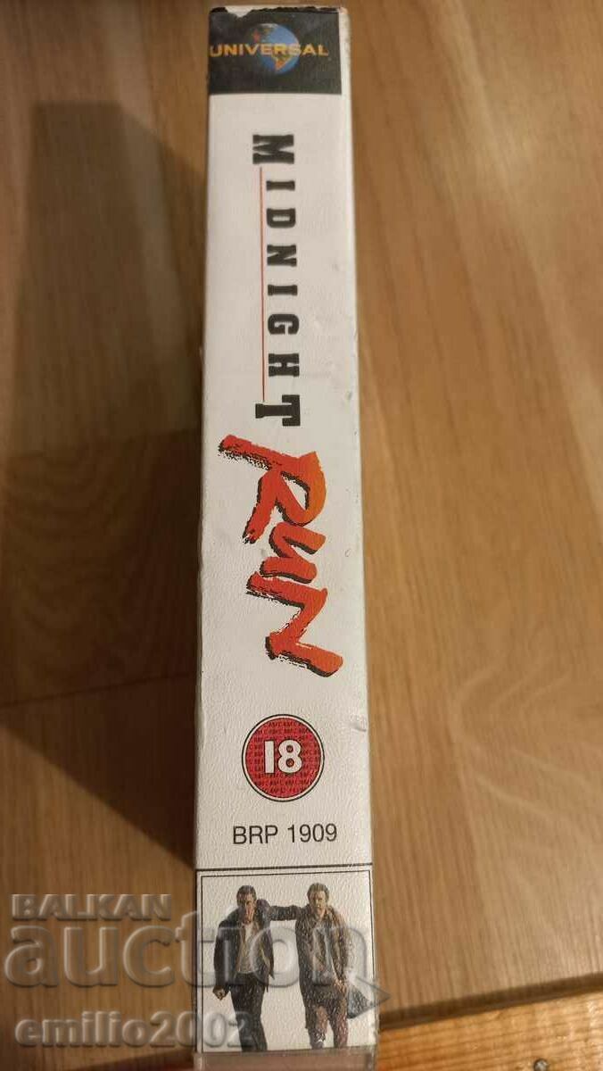 Βιντεοκασέτα Midnight run με τιμή € 3.50 | 6.85 BGN