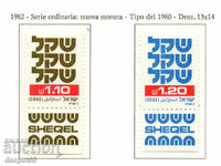 1982. Ισραήλ. Shekel - ένα νέο νόμισμα.