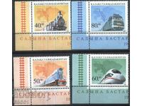 Чисти марки  Влакове Локомотиви 1999  от Казахстан