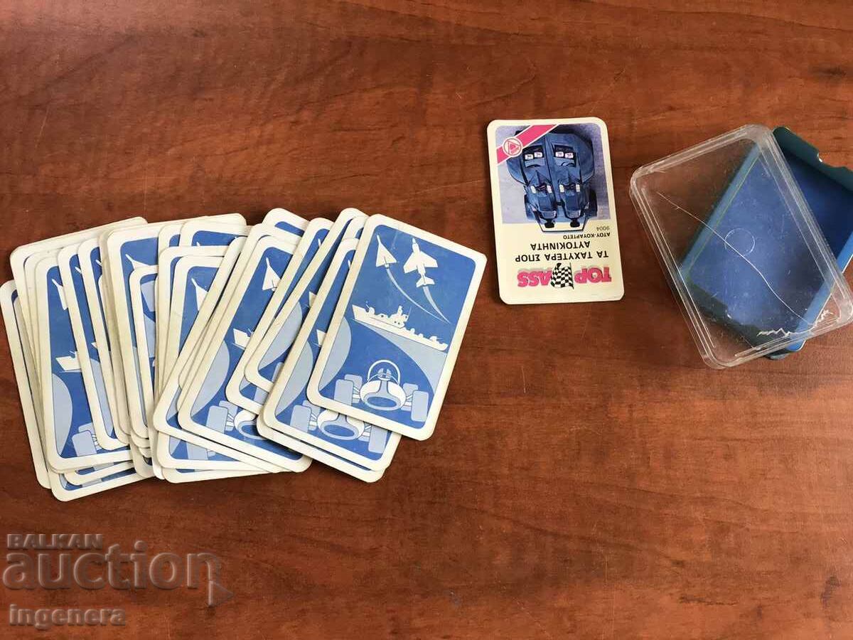 RETRO CAR COLLECTION CARDS TT DATA DECK - 7 RETRO CAR COLLECTION CARDS TT DATA DECK - 7