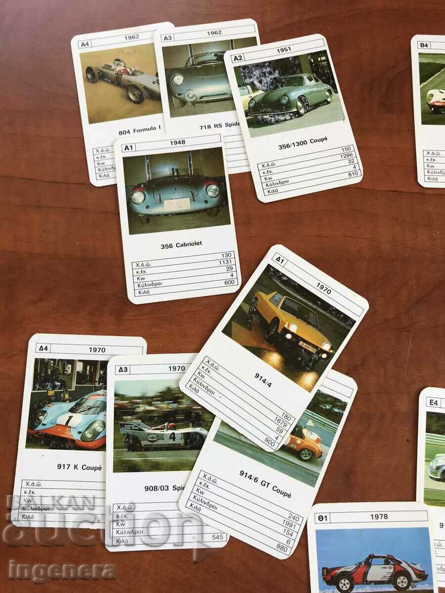 Auction RETRO CAR COLLECTION CARDS TT DATA DECK Auction RETRO CAR COLLECTION CARDS TT DATA DECK