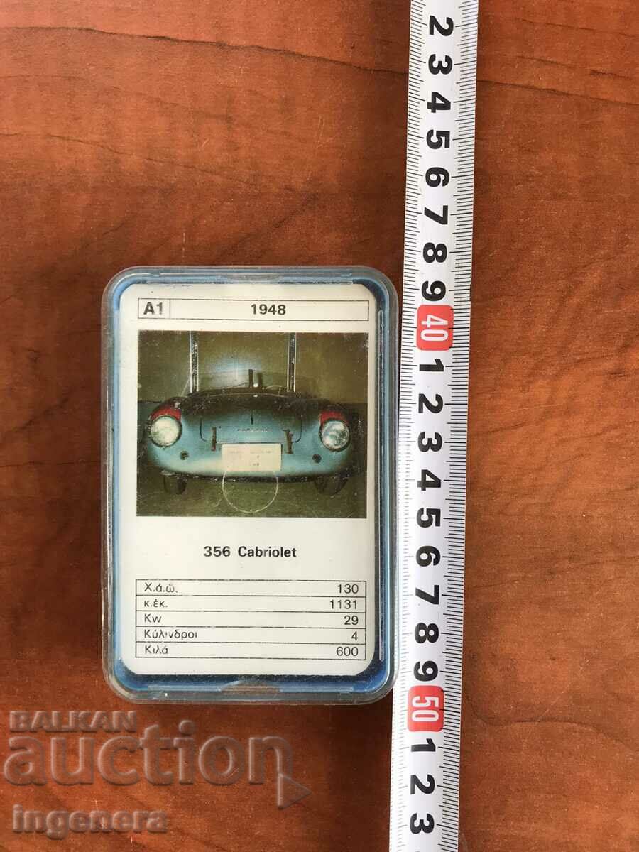 Delivery of RETRO CAR COLLECTION CARDS TT DATA DECK Delivery of RETRO CAR COLLECTION CARDS TT DATA DECK