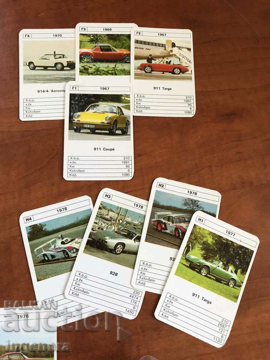 RETRO CAR COLLECTION CARDS TT DATA DECK - 5 RETRO CAR COLLECTION CARDS TT DATA DECK - 5