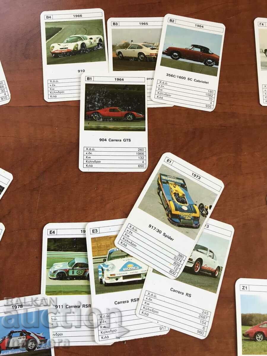 RETRO CAR COLLECTION CARDS TT DATA DECK - 6 RETRO CAR COLLECTION CARDS TT DATA DECK - 6