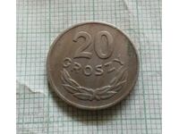 20 groszy 1949. Πολωνία
