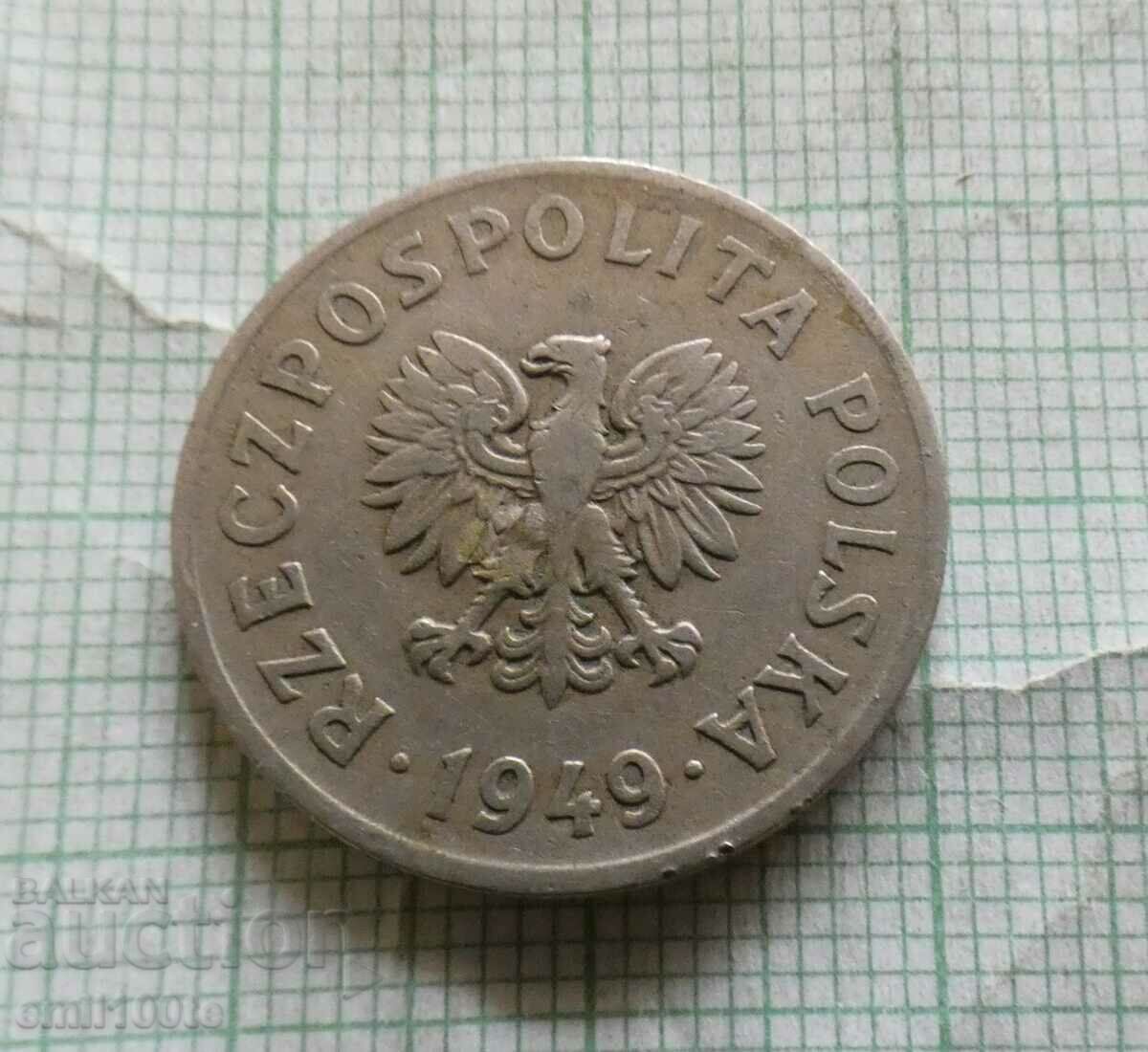 Delivery of 50 groszy 1949. Poland Delivery of 50 groszy 1949. Poland