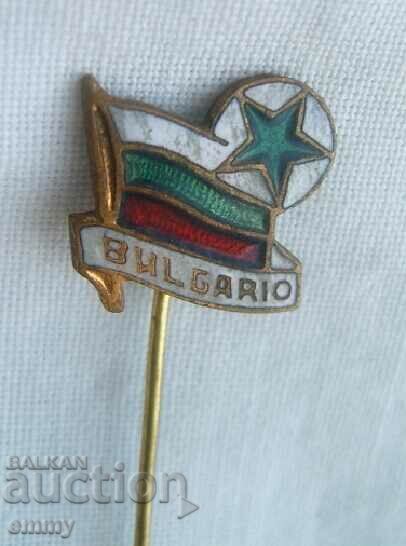 Esperanto badge, Bulgaria. Email with price 3.50 BGN | € 1.79