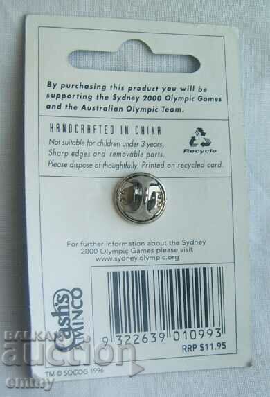 Delivery of Badge Olympic Games Sydney 2000 - Australia, #278/2500 Delivery of Badge Olympic Games Sydney 2000 - Australia, #278/2500