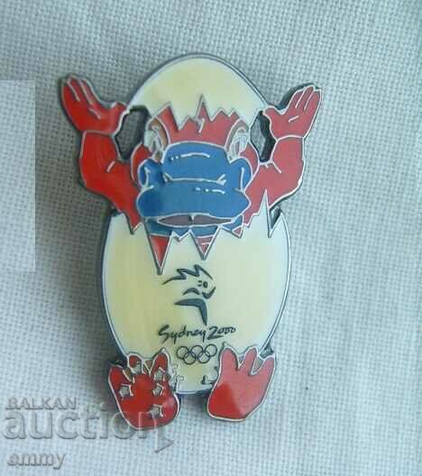 Badge Olympic Games Sydney 2000 - mascot Sid with price 12.00 BGN | € 6.14 Badge Olympic Games Sydney 2000 - mascot Sid with price 12.00 BGN | € 6.14