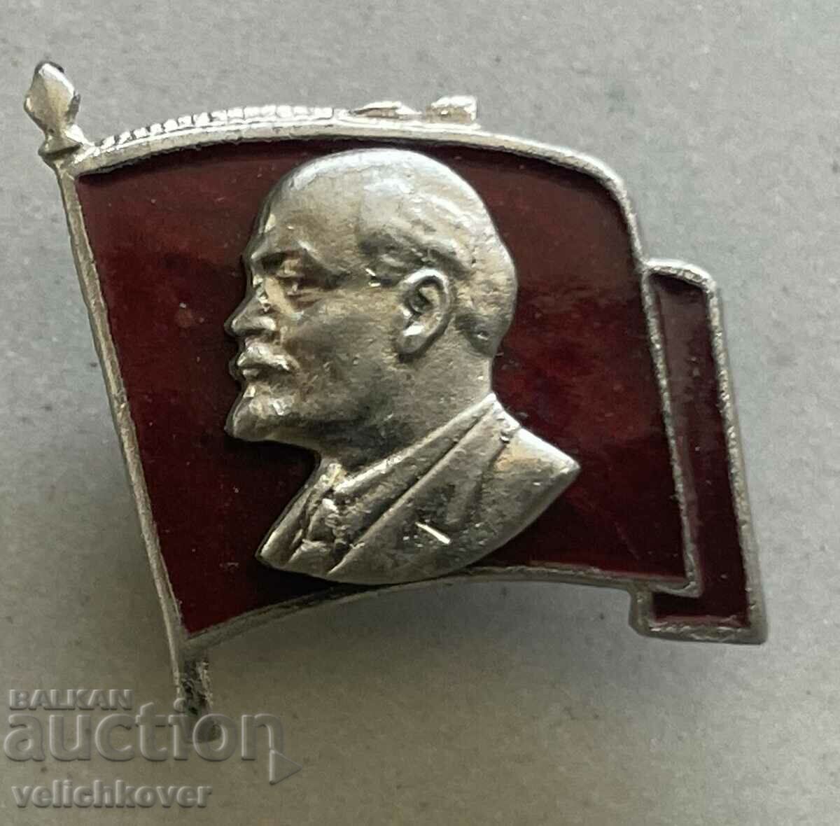 35321 USSR badge with the image of V. I. Lenin enamel 50s.