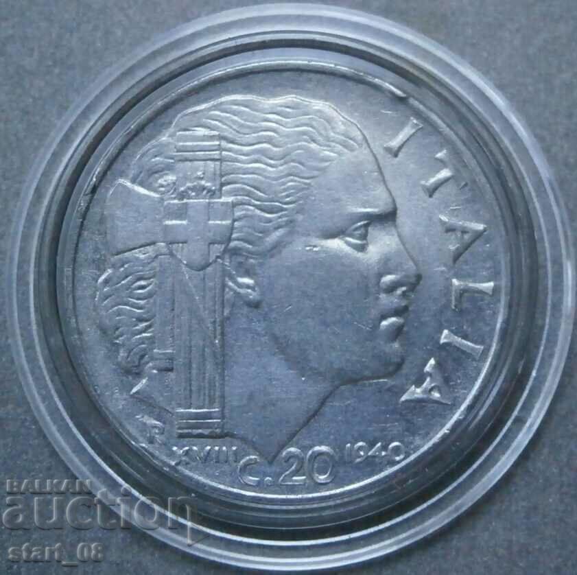 20 centesim 1940