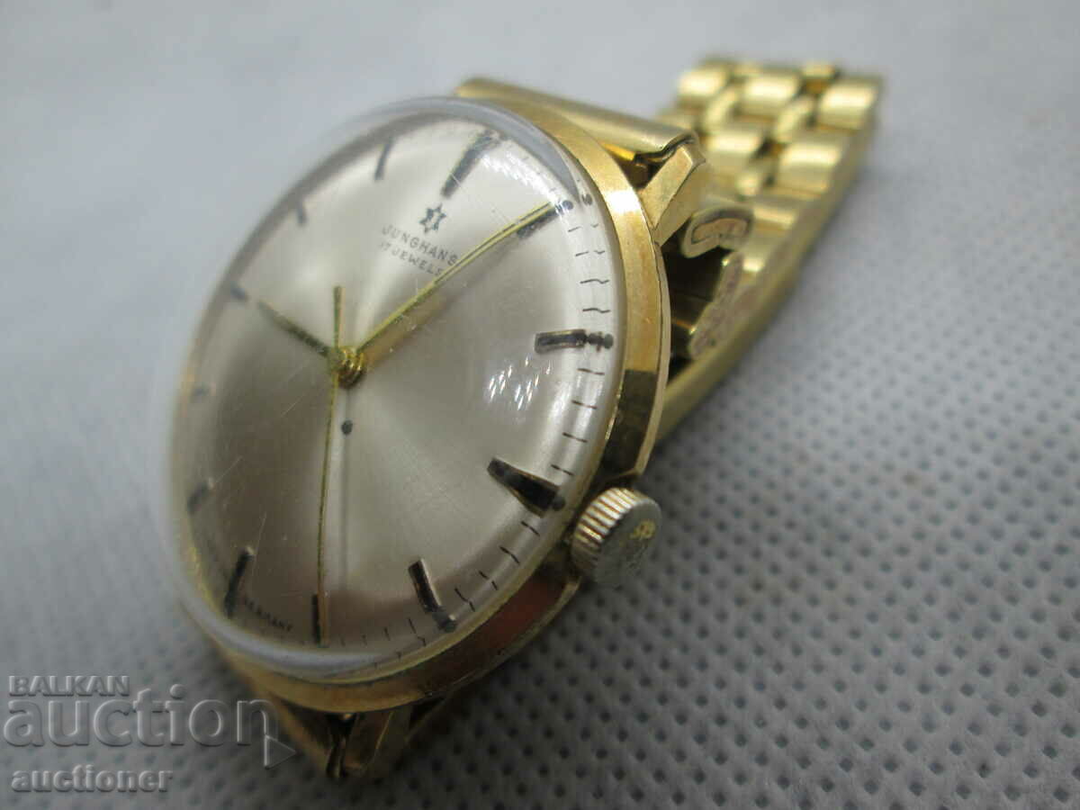 Auction  MEN'S WATCH JUNGHANS-17STONE