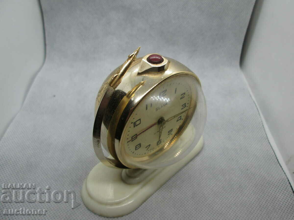 ALARM CLOCK SLAVA- COSMOS - 6 ALARM CLOCK SLAVA- COSMOS - 6
