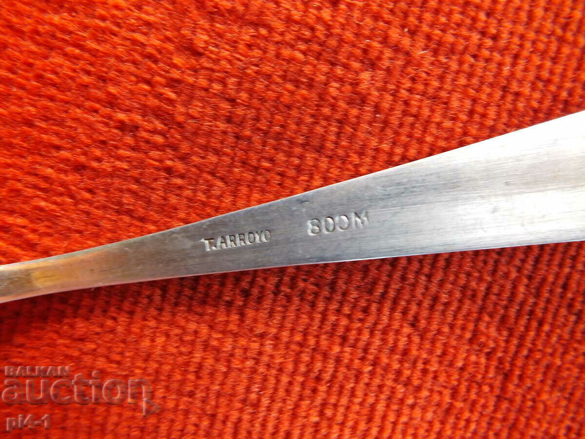 Δημοπρασία Παλιό Ασημένιο Κουτάλι -- Σημειωμένο Δημοπρασία Παλιό Ασημένιο Κουτάλι -- Σημειωμένο