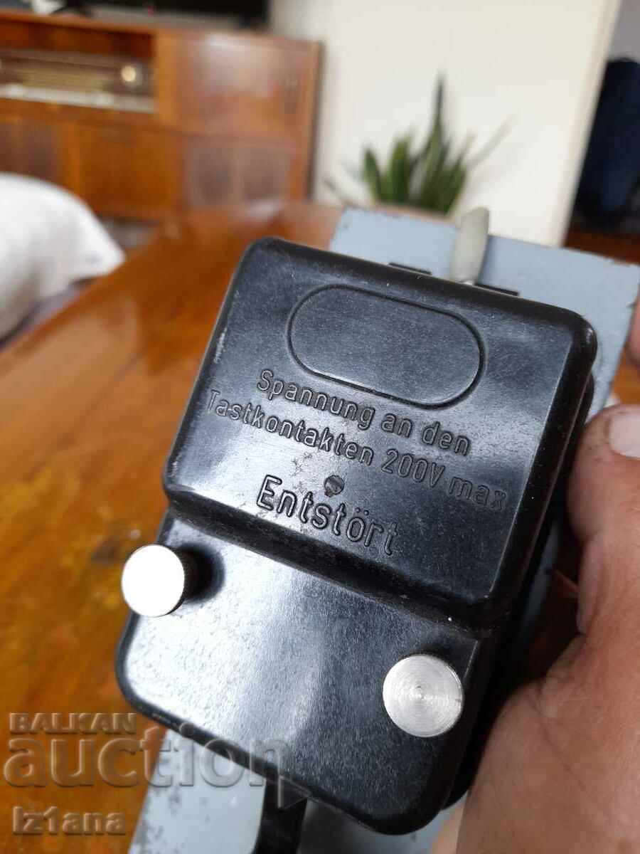 Auction Old morse handle, key Auction Old morse handle, key