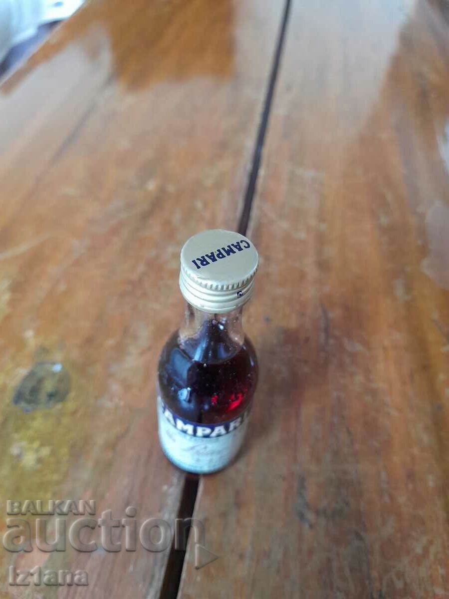 Delivery of An old bottle of Campari Delivery of An old bottle of Campari