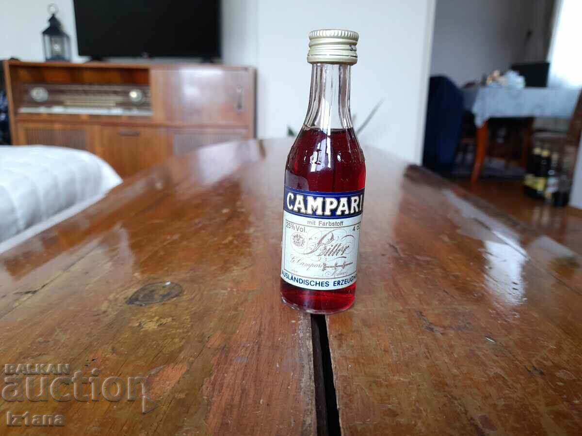 An old bottle of Campari