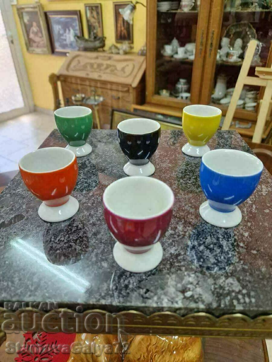 Antique Polish Egg Stand Set - Chodziez with price 66.00 BGN | € 33.75