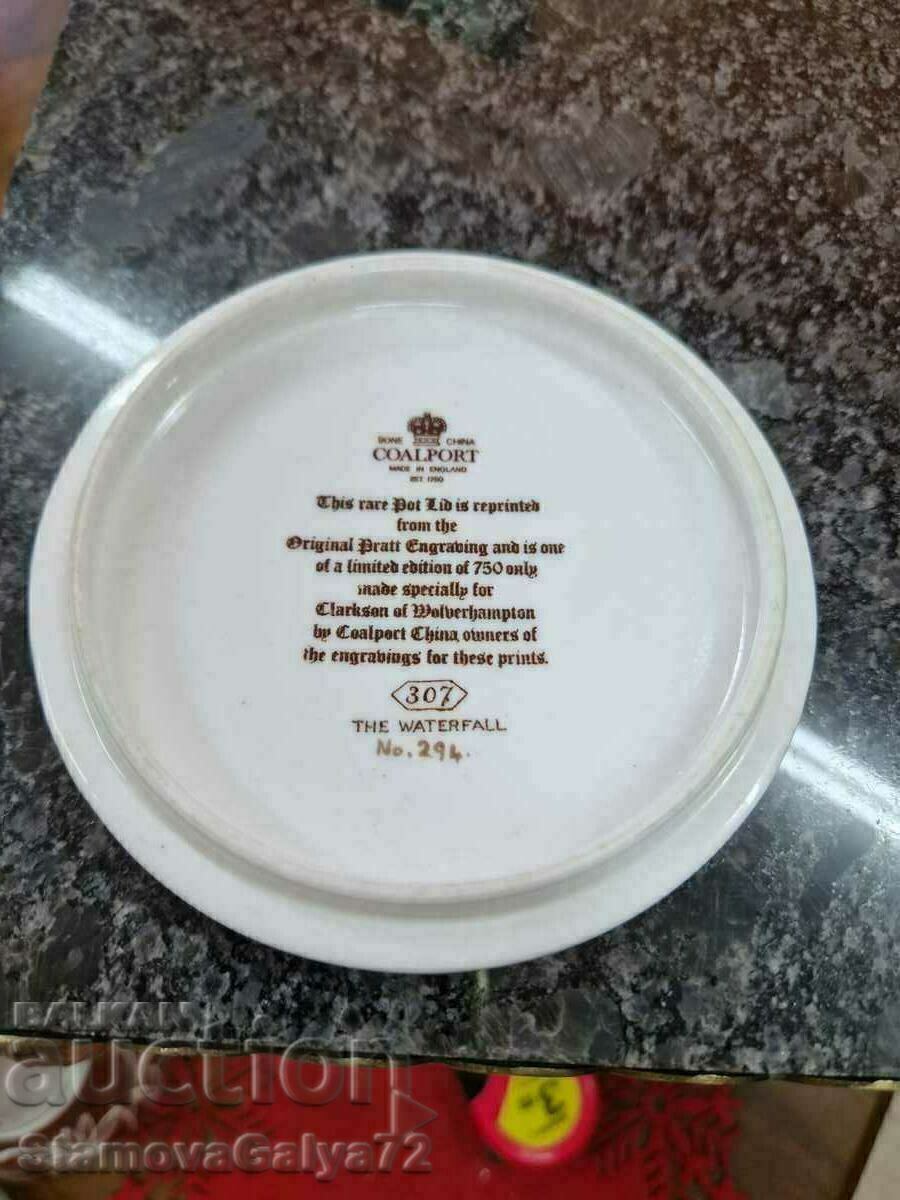 Antique English COALPORT Porcelain Box - 5 Antique English COALPORT Porcelain Box - 5