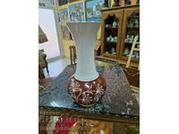 Красива антикварна немска порцеланова ваза