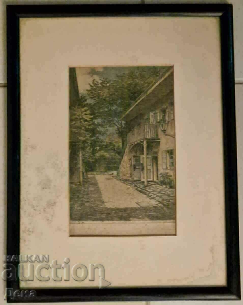 Old engraving Old engraving