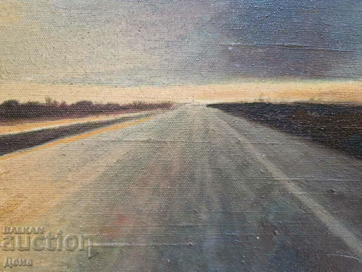 Delivery of Old master painting