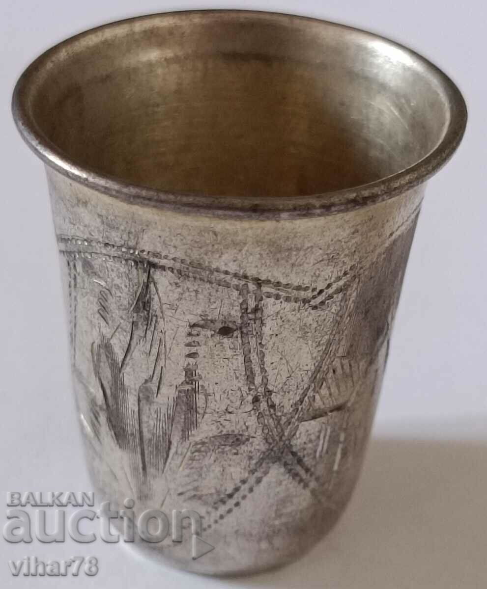 Old Silver vodka glass with stamp 84 with price 159.99 BGN | € 81.80 Old Silver vodka glass with stamp 84 with price 159.99 BGN | € 81.80