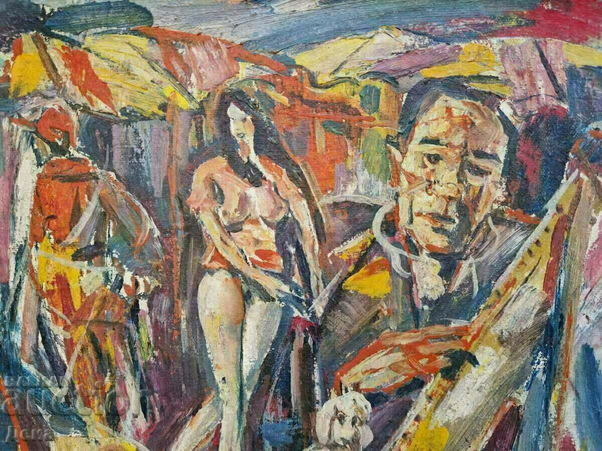 An interesting master painting with price 95.00 BGN | € 48.57