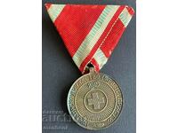 5452 Kingdom of Bulgaria Medal For Appreciation BC Red Cross