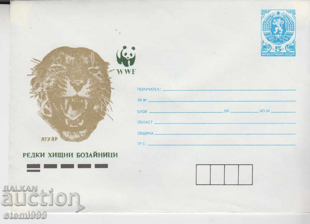 WWF postage envelope