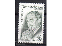 1993. United States. Dean Acheson - former US Secretary of State.