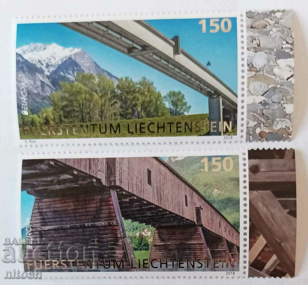 2018, Liechtenstein, Europe, bridges
