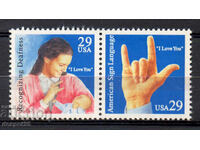 1993. United States. American Sign Language.
