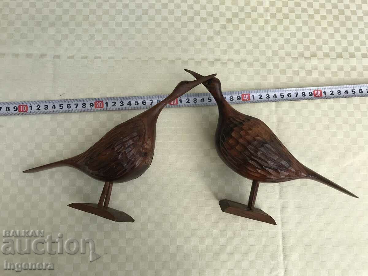 FIGURE WOOD PLASTIC CARVING STATUETTE SCULPTURE EBONY - 5