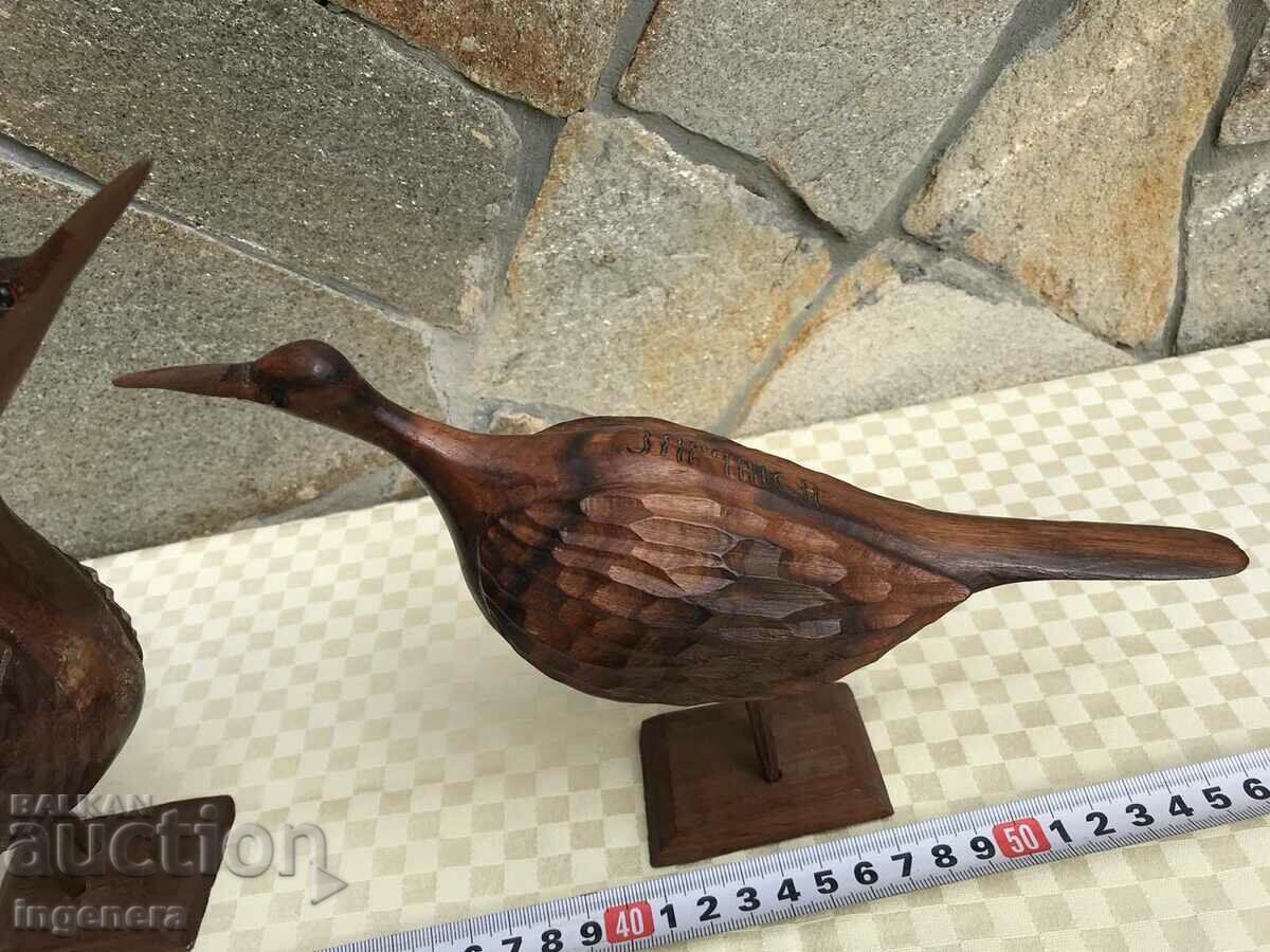 FIGURE WOOD PLASTIC CARVING STATUETTE SCULPTURE EBONY - 7