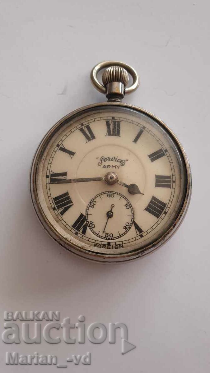 Old Services ARMY pocket watch