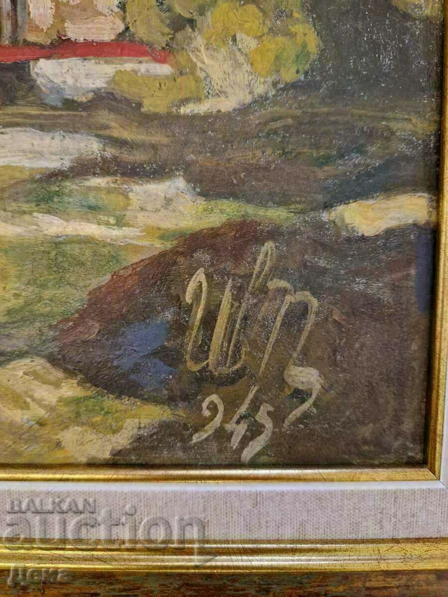 Auction Prof. Ivan Petrov painting 1945 Auction Prof. Ivan Petrov painting 1945