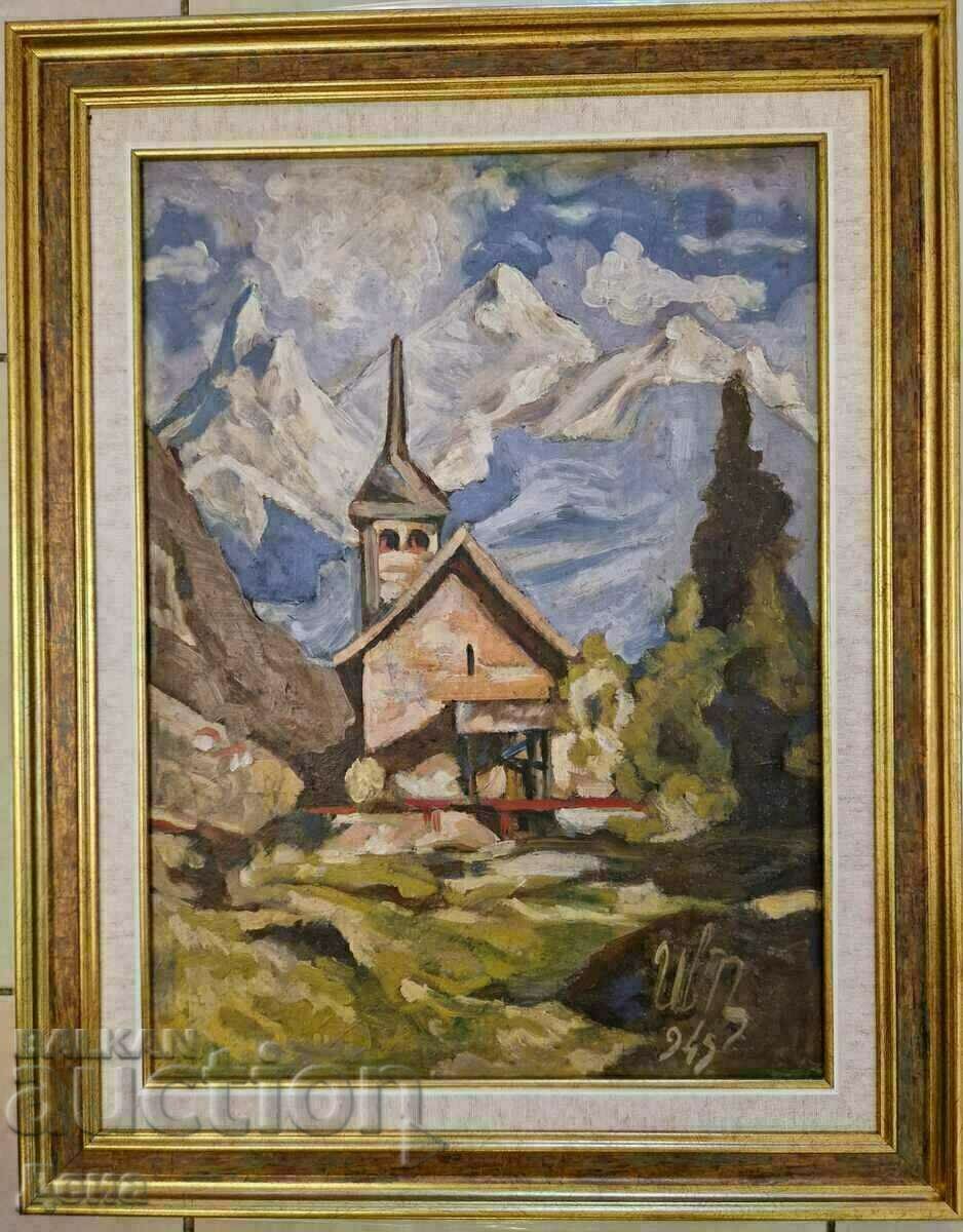 Prof. Ivan Petrov painting 1945 Prof. Ivan Petrov painting 1945